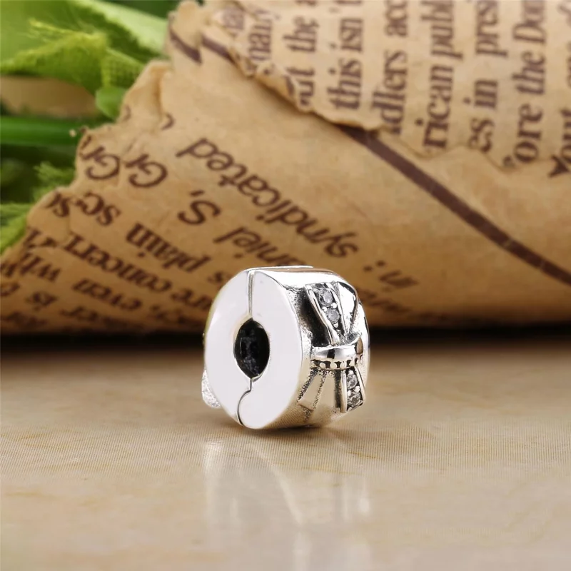 (image pour) Clip Nœud Brillant PANDORA France - 797304CZ - Afficher 2