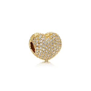 (image pour) Clip Ouvre mon Cœur Pavé PANDORA France - 767156CZ