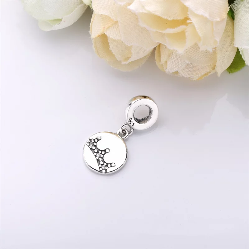 (image pour) Couronne Éblouissante, Charm pendant PANDORA France - 797624CZ - Afficher 3