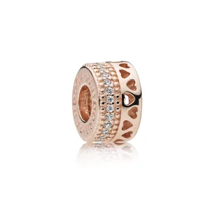 (image pour) Espaceur Cœurs PANDORA - 787415CZ