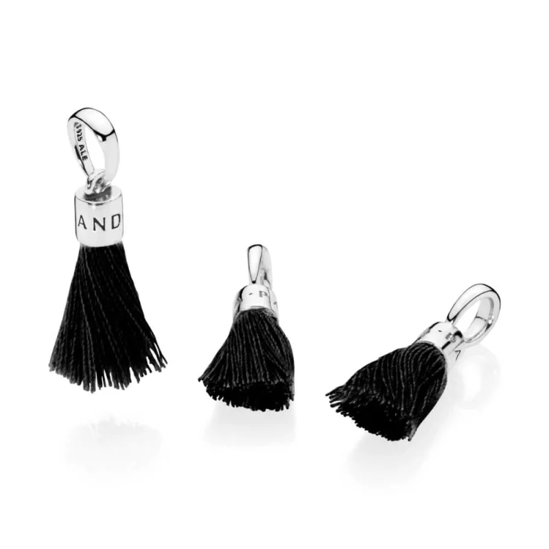 (image pour) Espaceur Pompon Noir PANDORA France - 797212CBK - Afficher 2