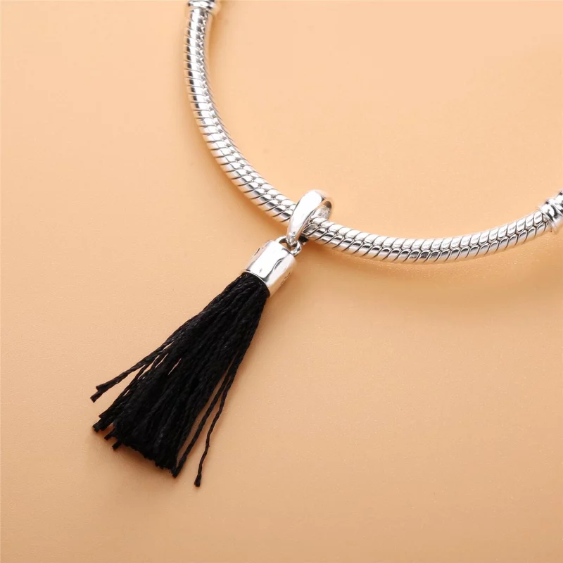 (image pour) Espaceur Pompon Noir PANDORA France - 797212CBK - Afficher 4