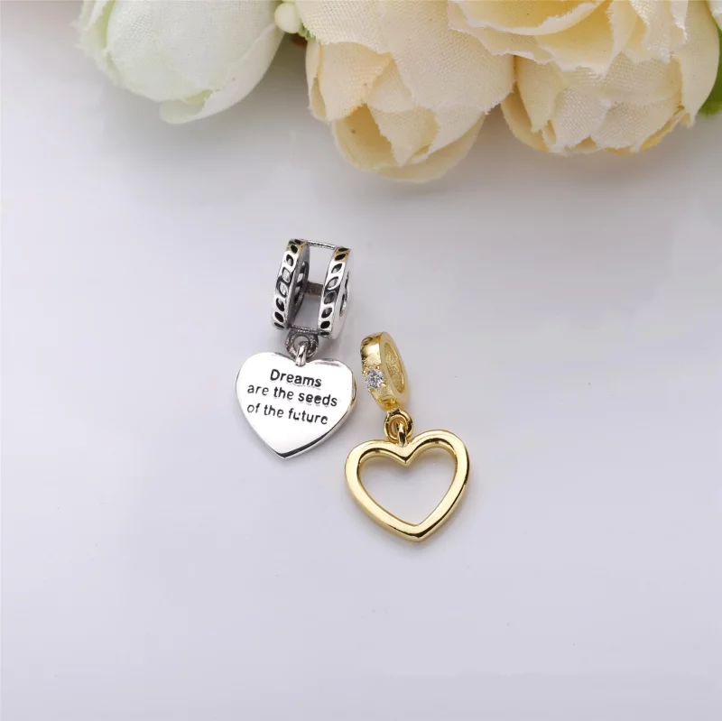 (image pour) Graines de l’Avenir, charm pendant PANDORA France - 767623CZ - Afficher 2