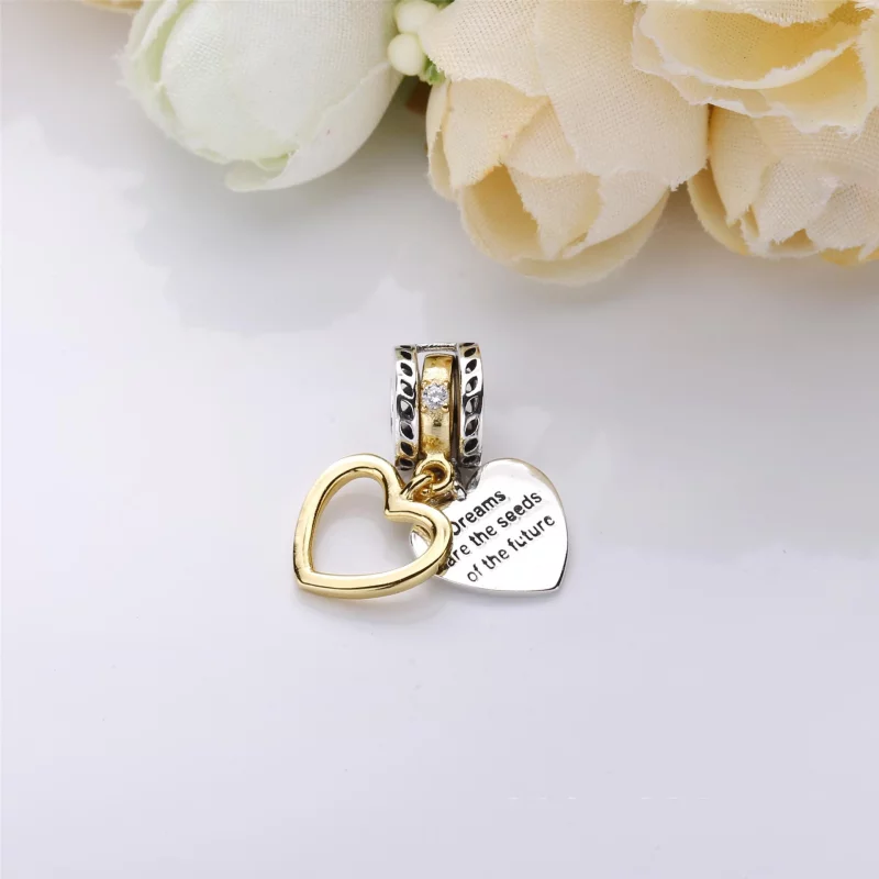 (image pour) Graines de l’Avenir, charm pendant PANDORA France - 767623CZ - Afficher 3