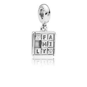 (image pour) Jeu Familial, charm pendant PANDORA France - 797626CZ