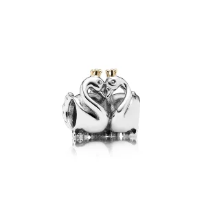 (image pour) PANDORA - Baisers de cygnes - 791189 - Charms