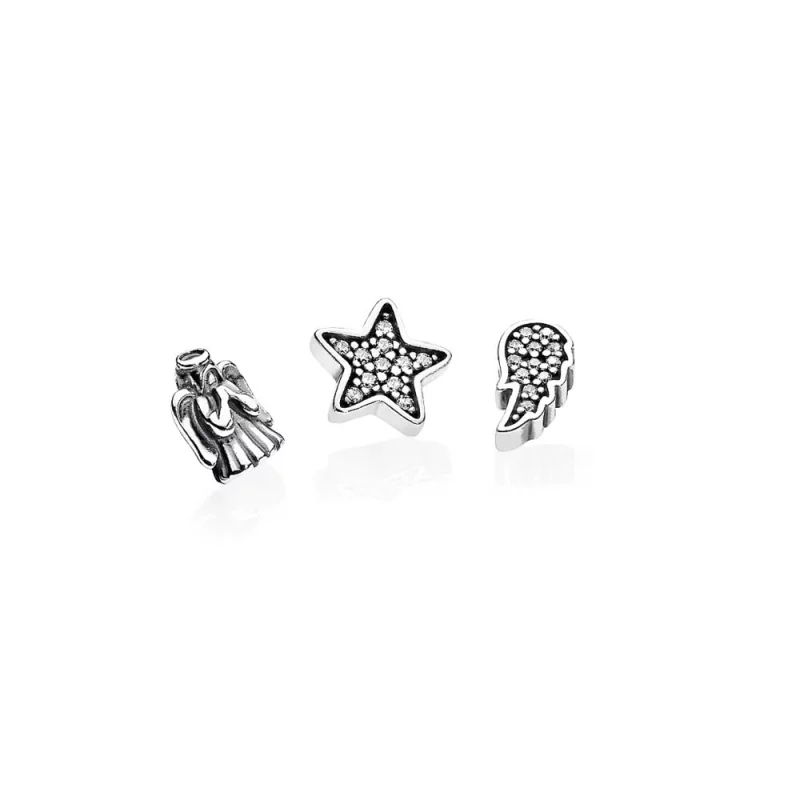(image pour) PANDORA - Celestial Petites Locket Sets - 792020CZ