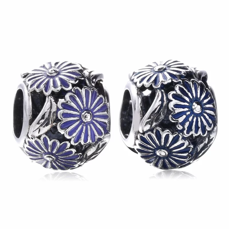 (image pour) PANDORA - Champ de marguerites, émail lavande - 791487EN66 - Charms - Afficher 6