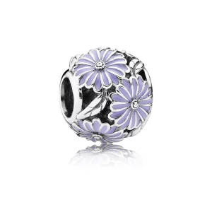 (image pour) PANDORA - Champ de marguerites, émail lavande - 791487EN66 - Charms