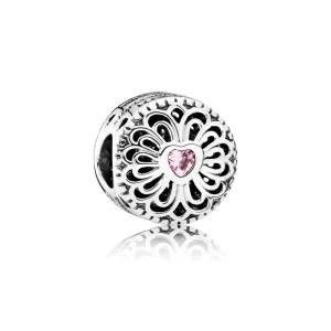 PANDORA - Charm Amour et Amitié - 791955PCZ (image pour) PANDORA - Charm Amour et Amitié - 791955PCZ