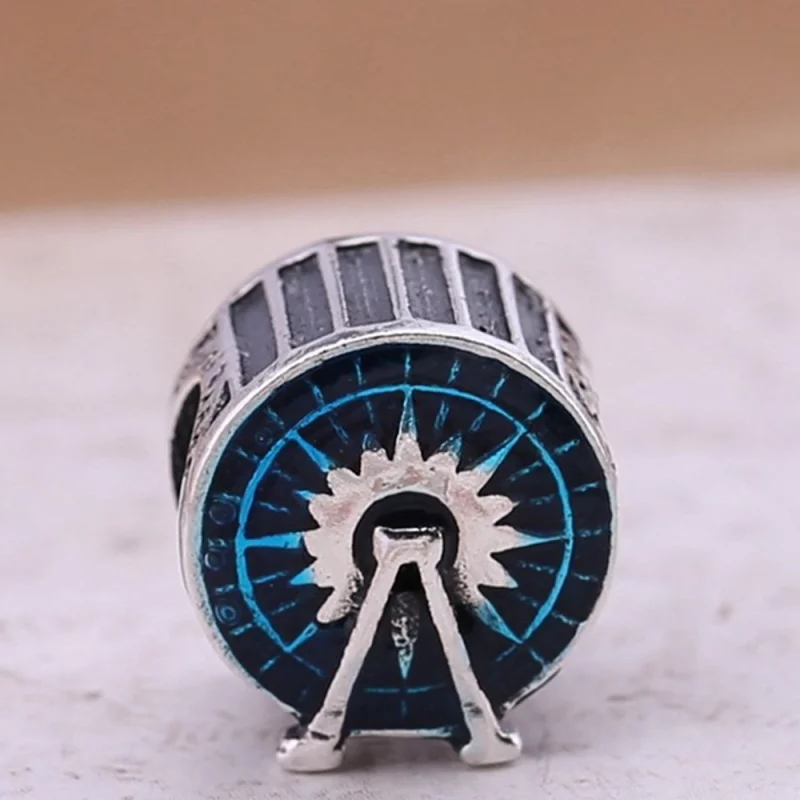 (image pour) PANDORA - Charm Aventure en Californie "Mickey's Fun Wheel" Bleu - 7501055889979 - Afficher 2