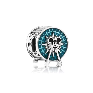 (image pour) PANDORA - Charm Aventure en Californie "Mickey's Fun Wheel" Bleu - 7501055889979P