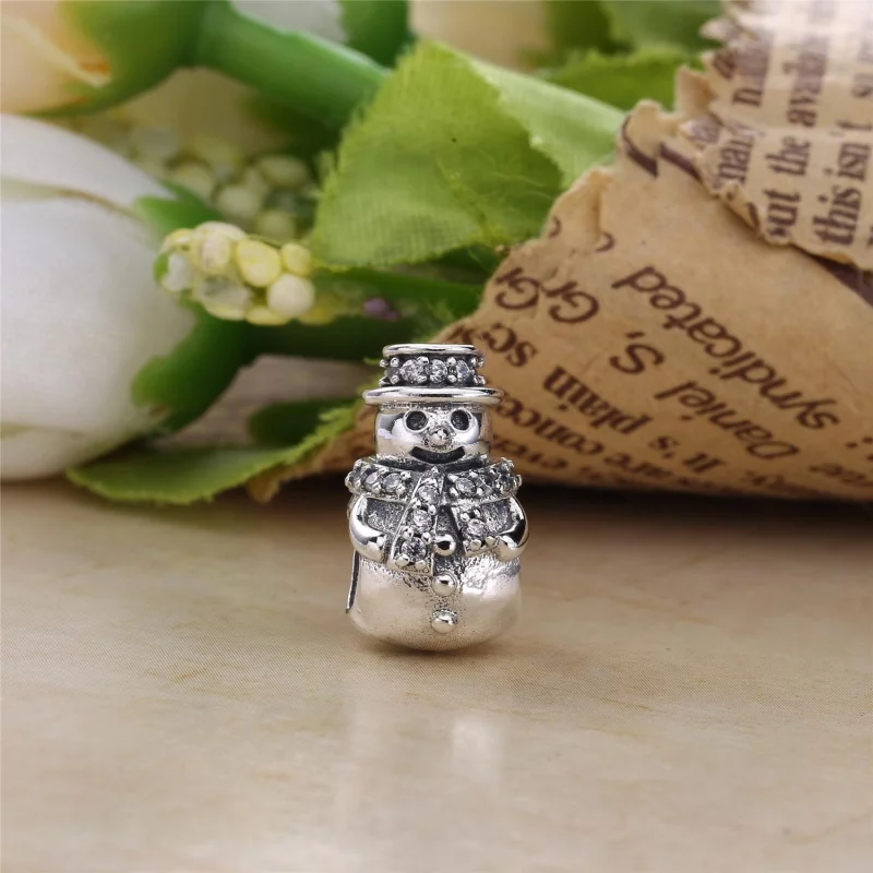 (image pour) PANDORA - Charm Bonhomme de Neige - 792001CZ - Afficher 2