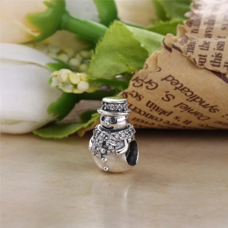(image pour) PANDORA - Charm Bonhomme de Neige - 792001CZ - Afficher 3