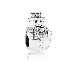 (image pour) PANDORA - Charm Bonhomme de Neige - 792001CZ