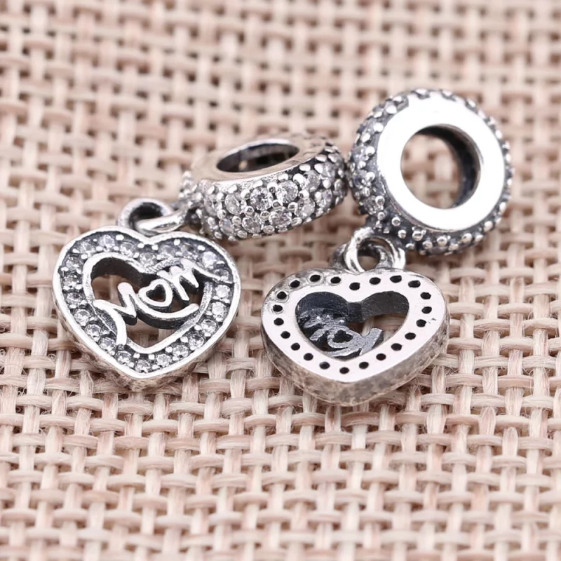 (image pour) PANDORA - Charm Centre de Mon Cœur - 791521CZ - Afficher 2