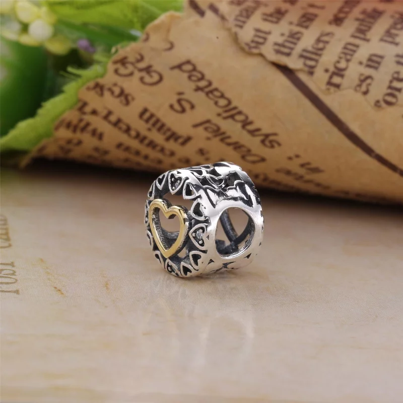 (image pour) PANDORA - Charm Cercle de l'Amour Ajouré - 792009CZ - Afficher 2