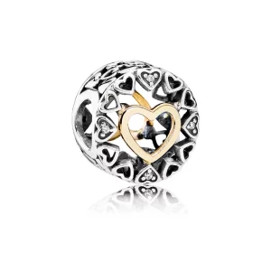 (image pour) PANDORA - Charm Cercle de l'Amour Ajouré - 792009CZ