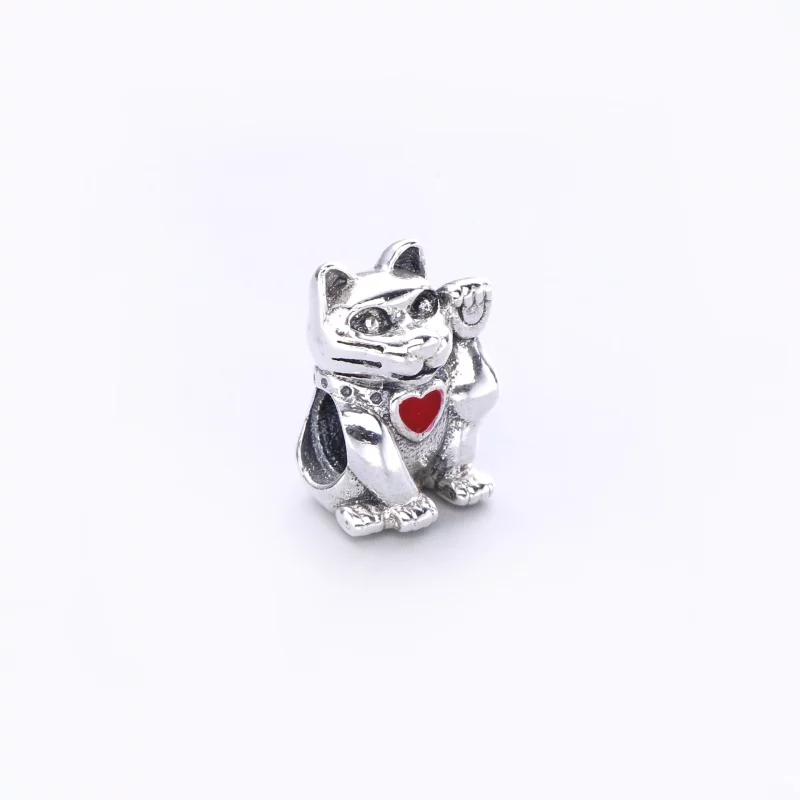 (image pour) PANDORA - Charm Chat Porte-Bonheur - 790989EN05 - Afficher 2