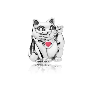 (image pour) PANDORA - Charm Chat Porte-Bonheur - 790989EN05