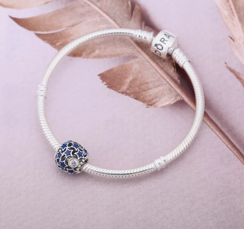 (image pour) PANDORA - Charm Ciel de Nuit Ajouré - 791371CZ - Afficher 2
