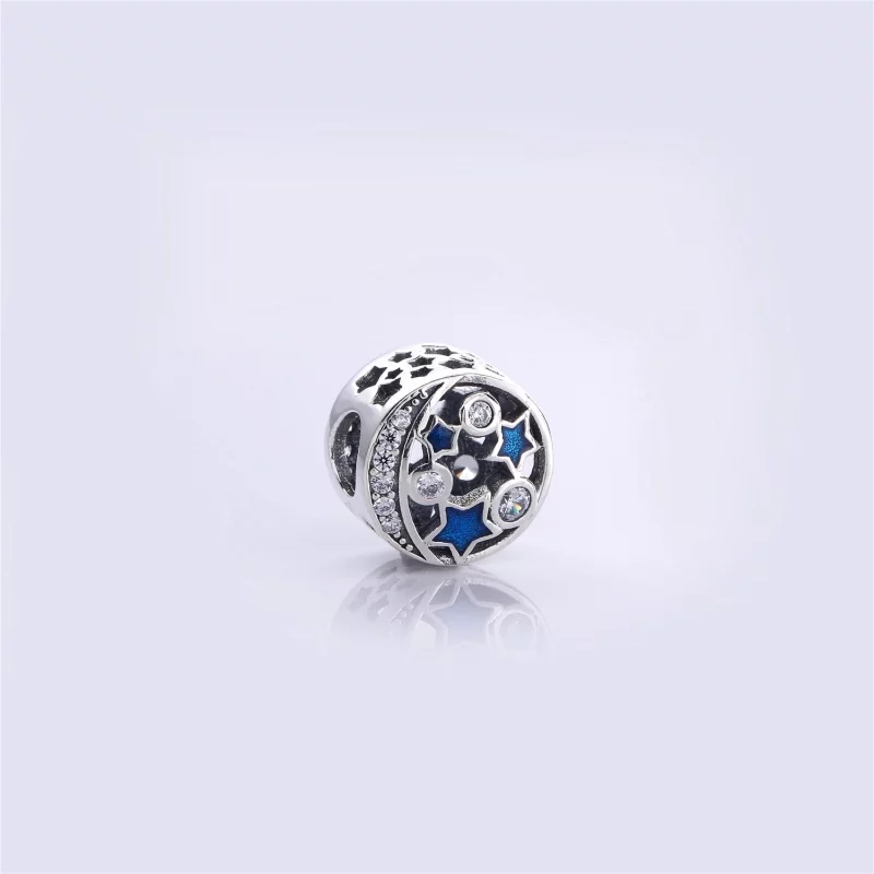 (image pour) PANDORA - Charm Ciel de Nuit Vintage - 791992CZ - Afficher 2