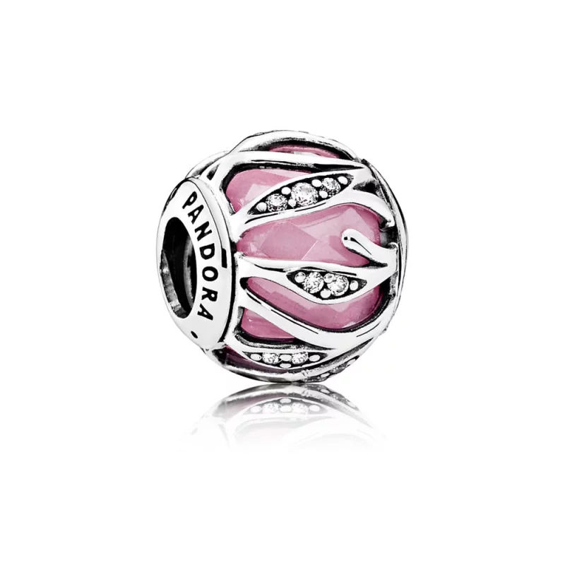 (image pour) PANDORA - Charm éclat naturel rose - 791969PCZ