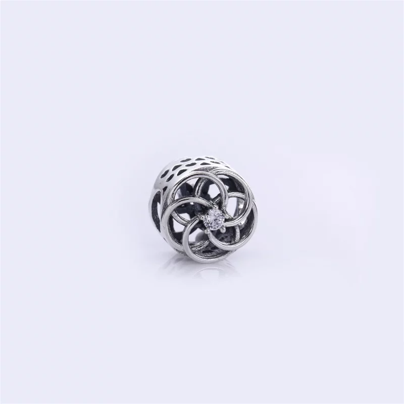 (image pour) PANDORA - Charm éclosion d'amour - 750598CZ - Afficher 2