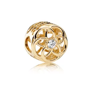 (image pour) PANDORA - Charm éclosion d'amour - 750598CZ