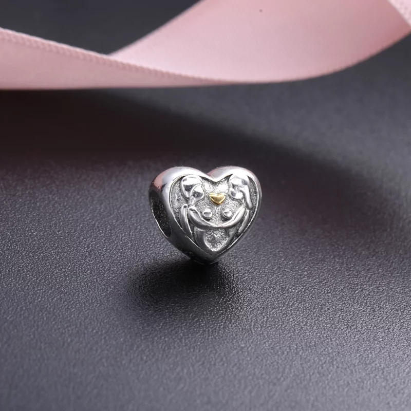 (image pour) PANDORA - Charm Coeur de la famille - 791771 - Afficher 2
