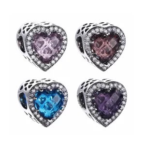 PANDORA - Charm Coeurs radiants - PX00182-1 (image pour) PANDORA - Charm Coeurs radiants - PX00182-1