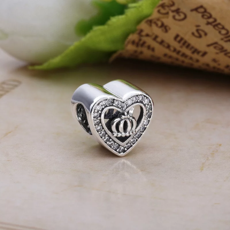 (image pour) PANDORA - Charm Couronne Cœur - PX00274-1 - Afficher 3