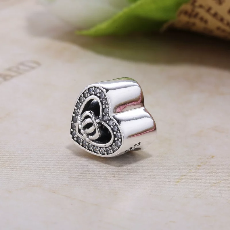 (image pour) PANDORA - Charm Couronne Cœur - PX00274-1 - Afficher 4