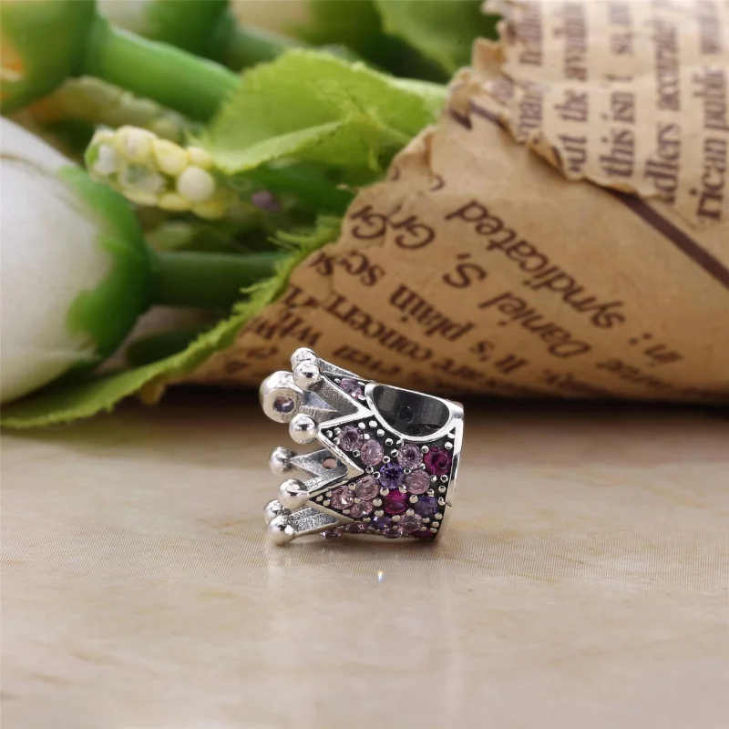 (image pour) PANDORA - Charm couronne Violet - PX0090-1 - Afficher 4