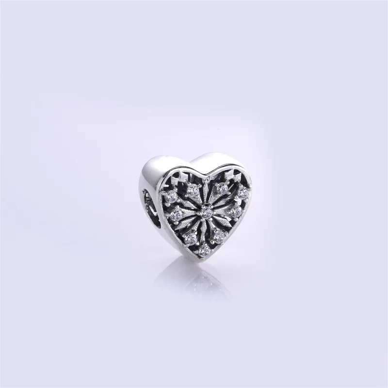 (image pour) PANDORA - Charm Cœur de l'Hiver - 791996CZ - Afficher 2