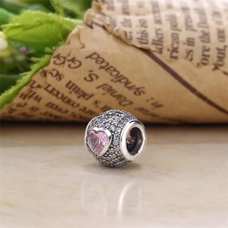 (image pour) PANDORA - Charm Cœur Fascinant - 791815CZS - Afficher 5