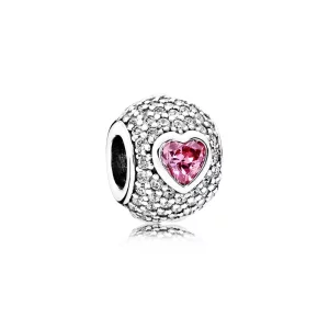 (image pour) PANDORA - Charm Cœur Fascinant - 791815CZS