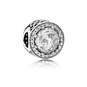 (image pour) PANDORA - Charm Cœurs Lumineux Ajouré - 791725CZ