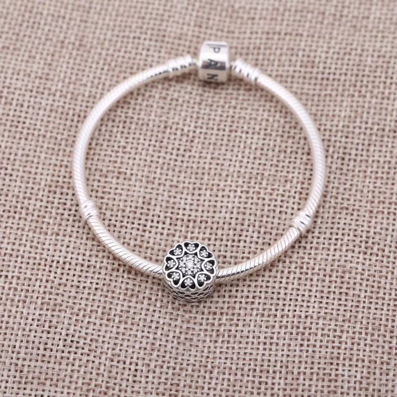 (image pour) PANDORA - Charm Cœurs - 750841CZA - Afficher 2