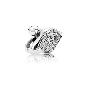 PANDORA - Charm Cygne Majestueux - 791732CZ (image pour) PANDORA - Charm Cygne Majestueux - 791732CZ