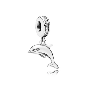 (image pour) PANDORA - Charm Dauphin Joueur - 791541CZ