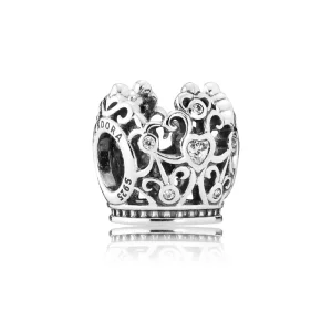 (image pour) PANDORA - Charm Disney, Couronne de Princesse - 791580CZ