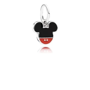 (image pour) PANDORA - Charm Disney, Ic&ocirc;ne Mickey - 791461ENMX