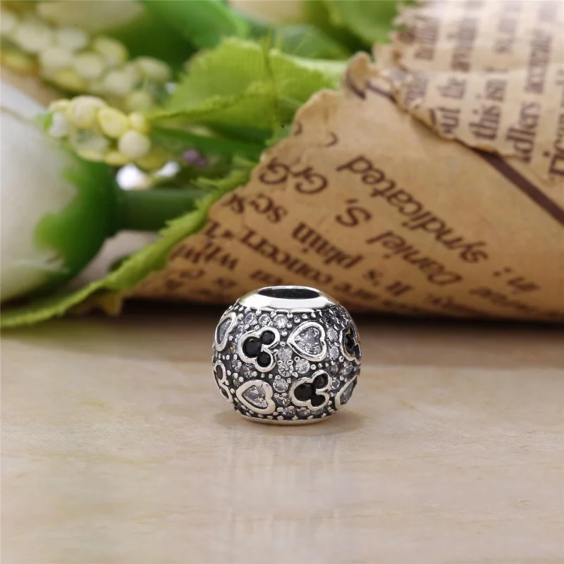 (image pour) PANDORA - Charm Disney, Ic&ocirc;ne Minnie - 791460ENMX - Afficher 6