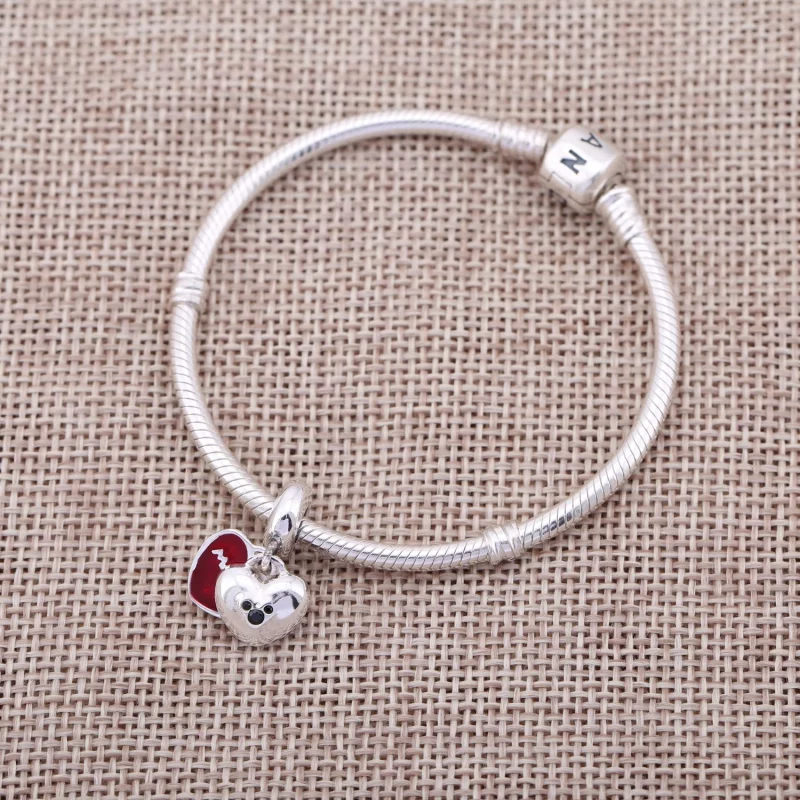 (image pour) PANDORA - Charm Disney, Mickey et Minnie - 791441NCK - Afficher 2