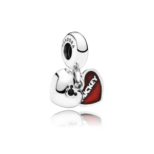 (image pour) PANDORA - Charm Disney, Mickey et Minnie - 791441NCK