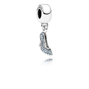 (image pour) PANDORA - Charm Disney, Pantoufle étincelante de Cendrillon - 791470CFL