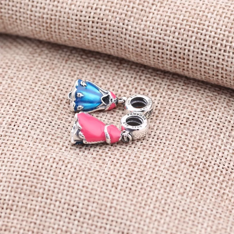 (image pour) PANDORA - Charm Disney, Robe d'Anna - 791591ENMX - Afficher 3
