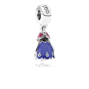 (image pour) PANDORA - Charm Disney, Robe d'Anna - 791591ENMX