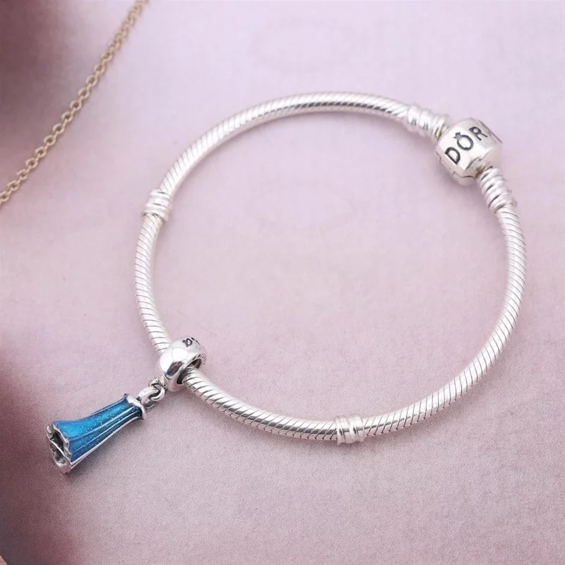 (image pour) PANDORA - Charm Disney, Robe d'Elsa - 791590ENMX - Afficher 2